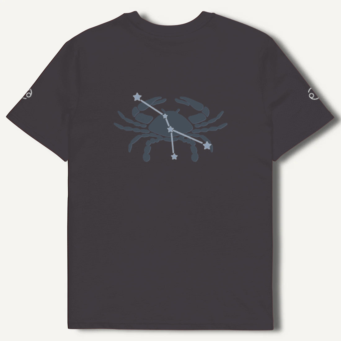 Maglietta Moonlit Soul Cancro unisex ricamata
