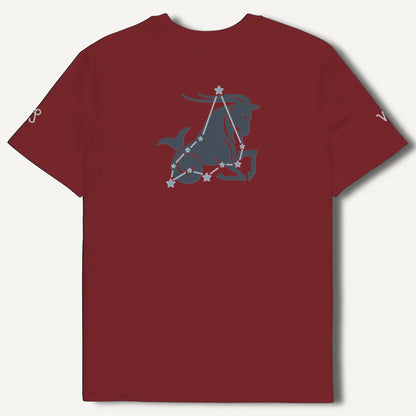 Maglietta No limits Capricorno unisex ricamata