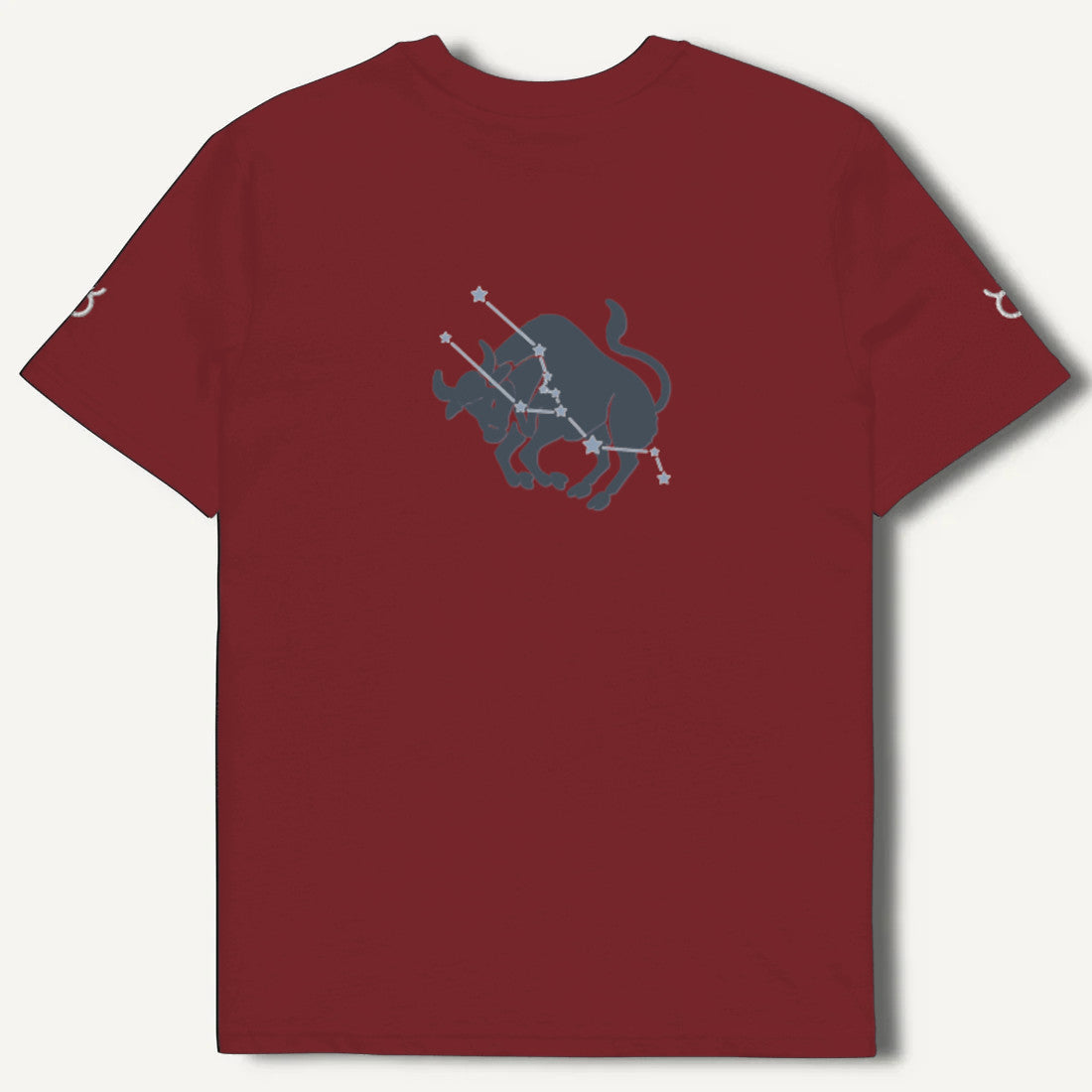Maglietta Stubborn & Proud Toro unisex ricamata