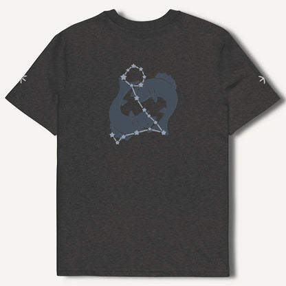 Maglietta Lost in Thoughts Pesci unisex ricamata