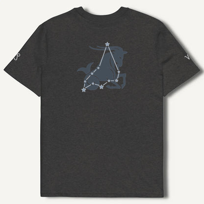 Maglietta No limits Capricorno unisex ricamata