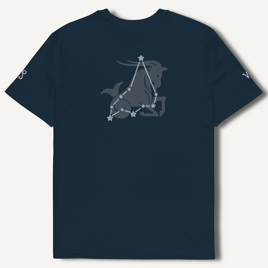 Maglietta No limits Capricorno unisex ricamata