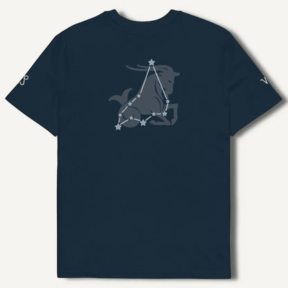 Maglietta No limits Capricorno unisex ricamata