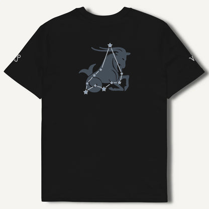Maglietta No limits Capricorno unisex ricamata