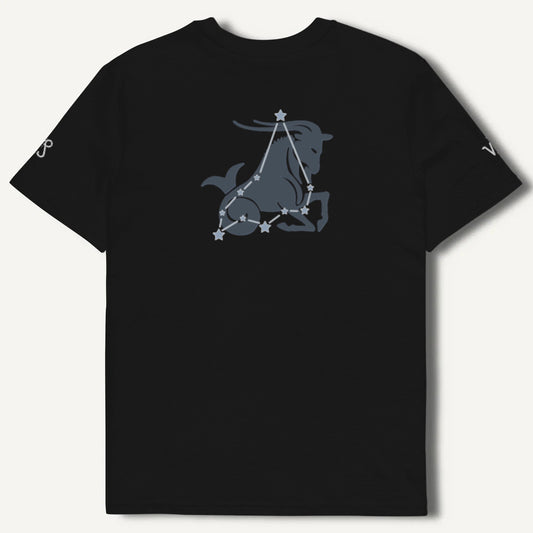 Maglietta No limits Capricorno unisex ricamata